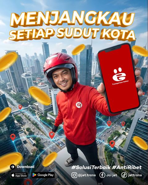 Menjangkau setiap sudut kota